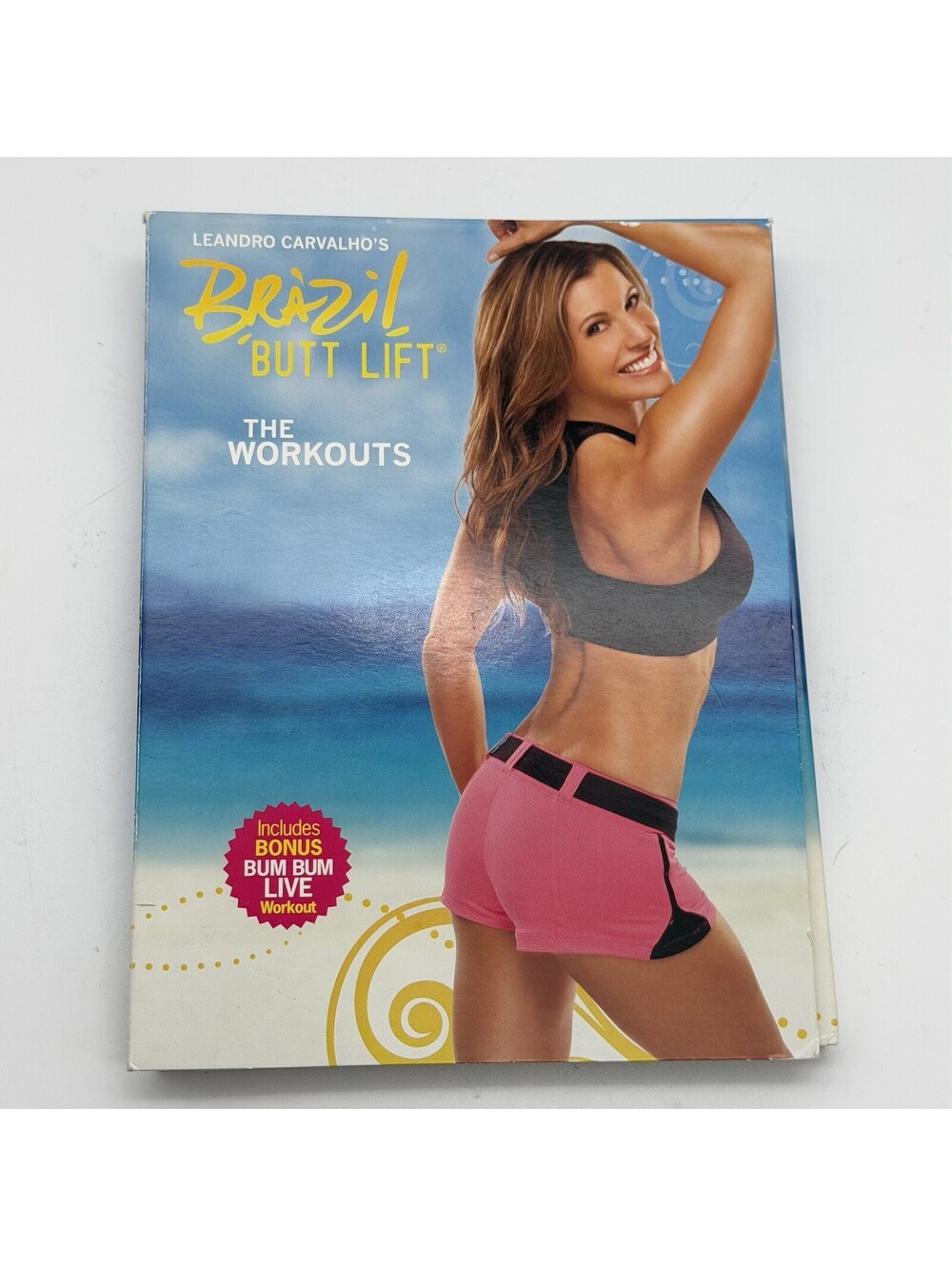 Brazil Butt Lift Beachbody Complete 3 DVD Set Leandro Carvalho Bum Bum Live